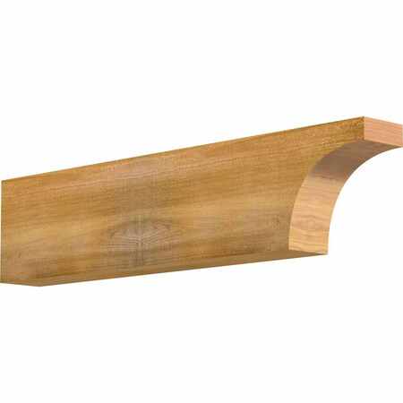 Ekena Millwork Huntington Rough Sawn Rafter Tail, Western Red Cedar, 4"W x 8"H x 36"L RFT04X08X36HUN00RWR